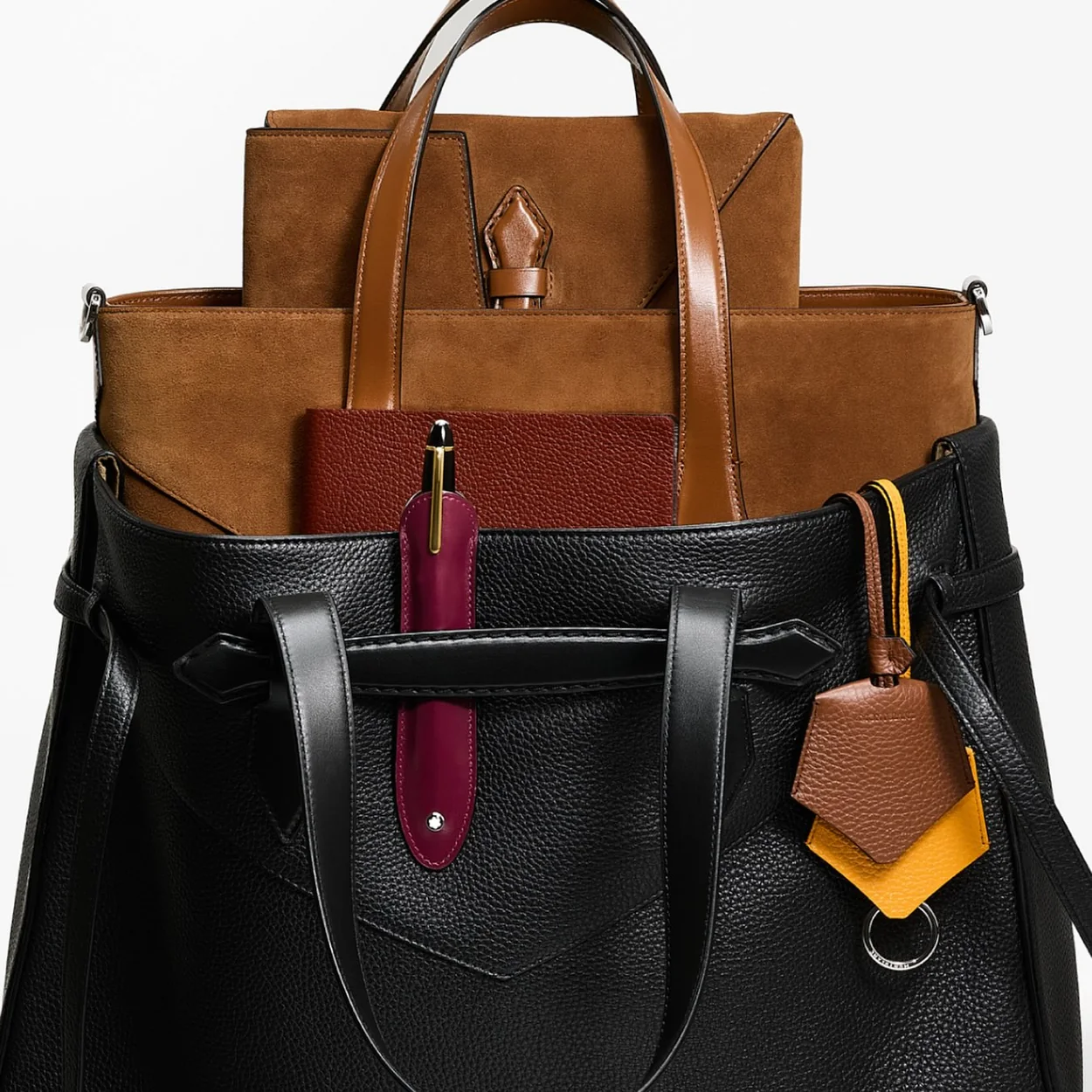 Bolso de piel de Montblanc