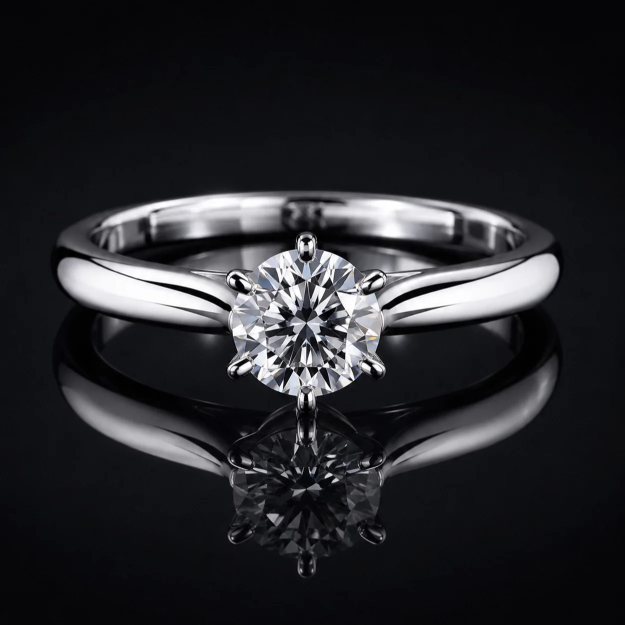 Solitario de diamante de Navas Joyeros