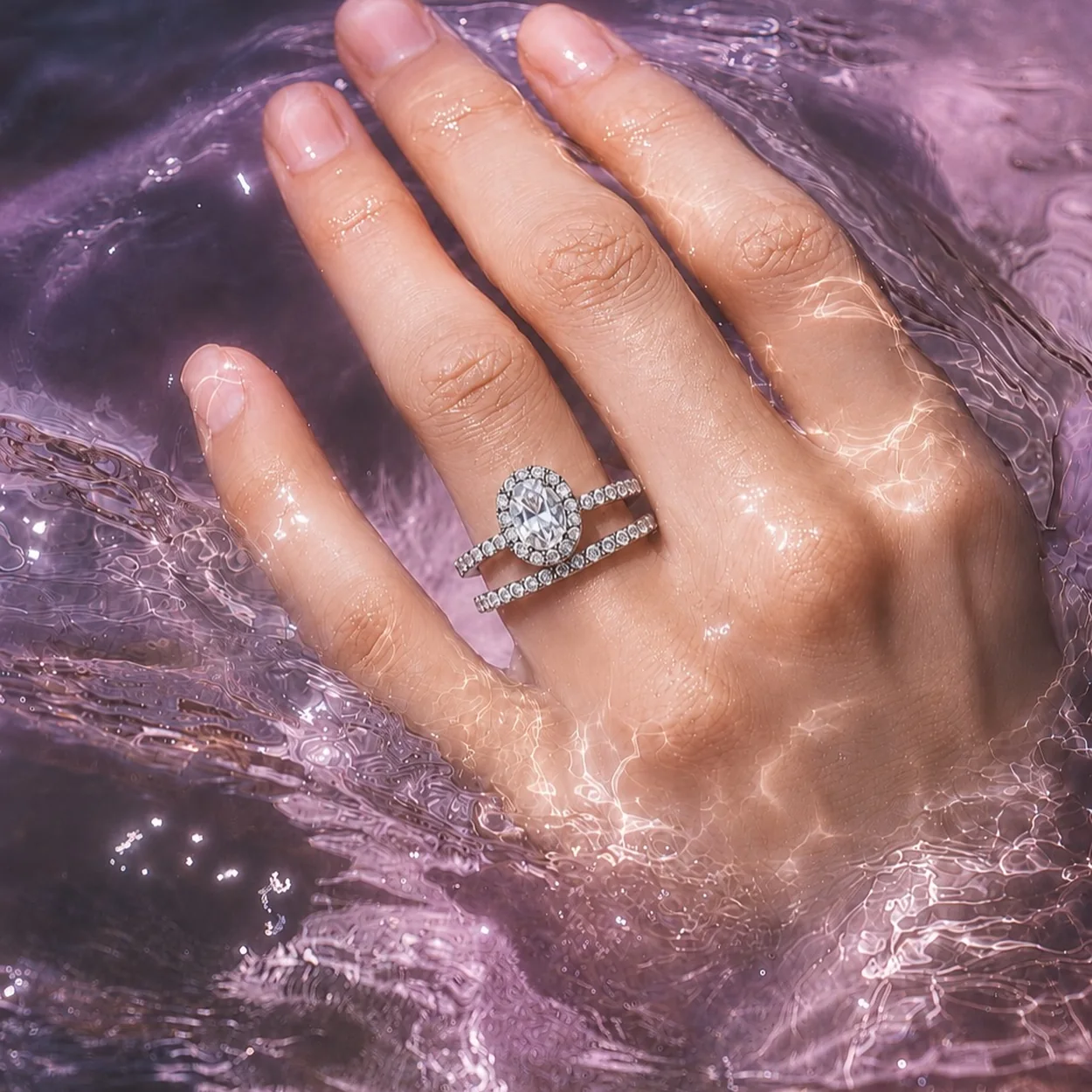 Anillo de diamantes de Joyería Nicols