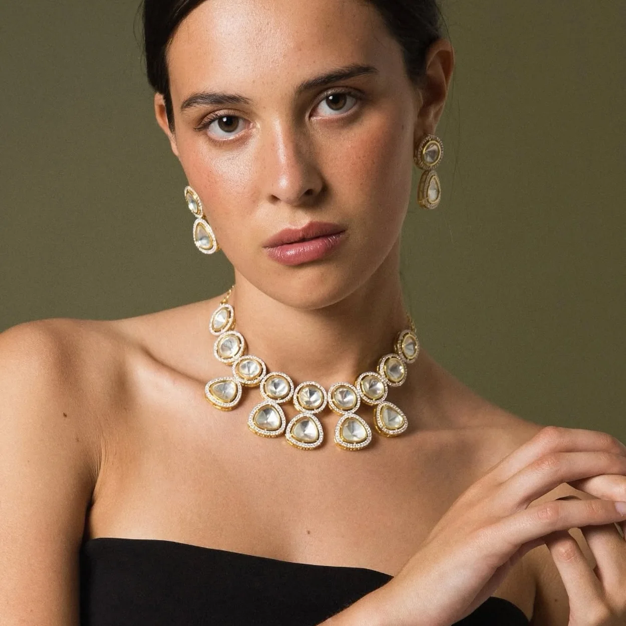 Collar de cristal de TIAHRA Joyas