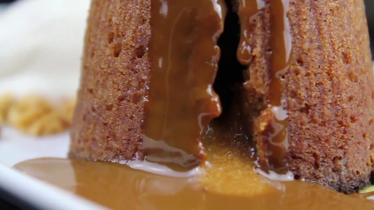 Torrija caramelizada de postre